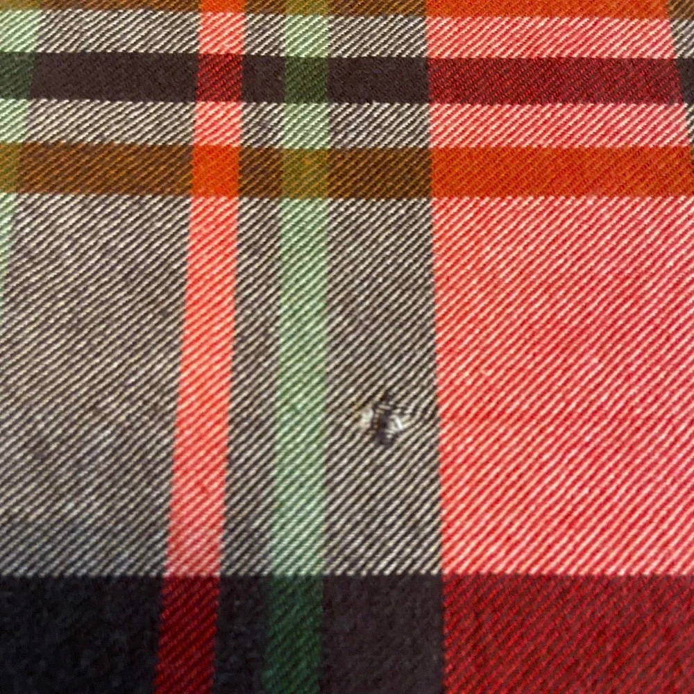 Pottery Barn Plaid Flannel Duvet‎ Cover Full/Queen Classic Tartan READ